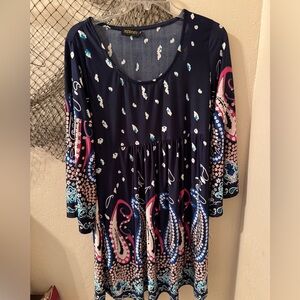 Reborn Paisley Dress 1X